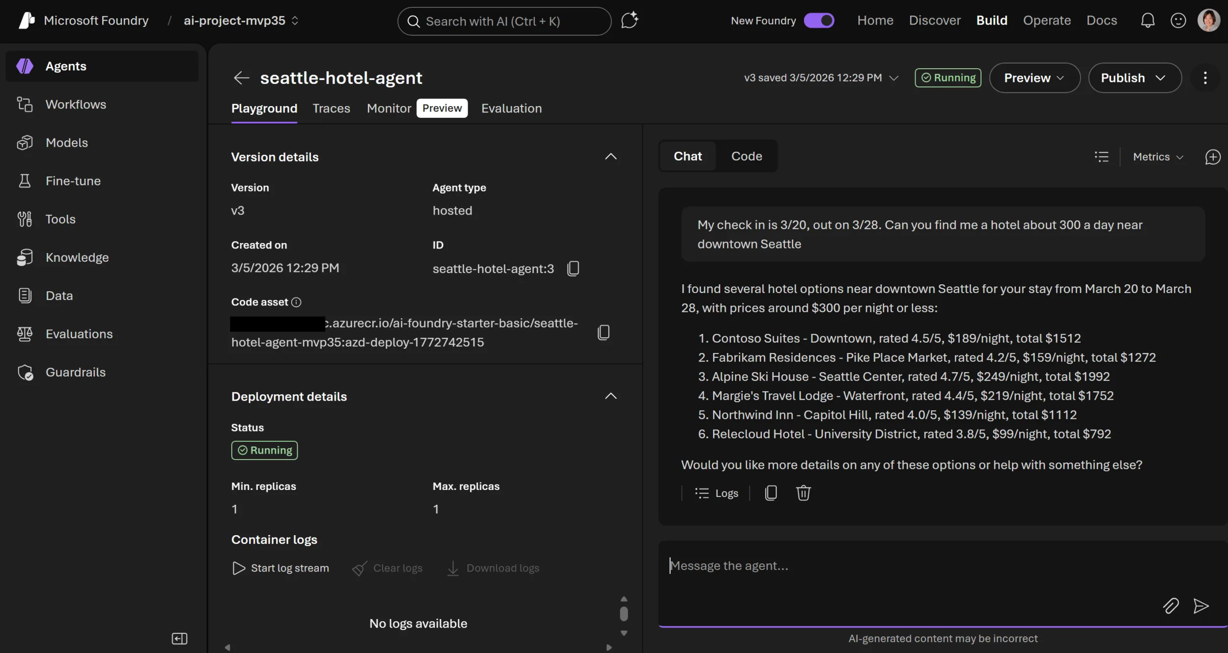 From Laptop to Live AI: Deploying Agents to Microsoft Foundry with Azd