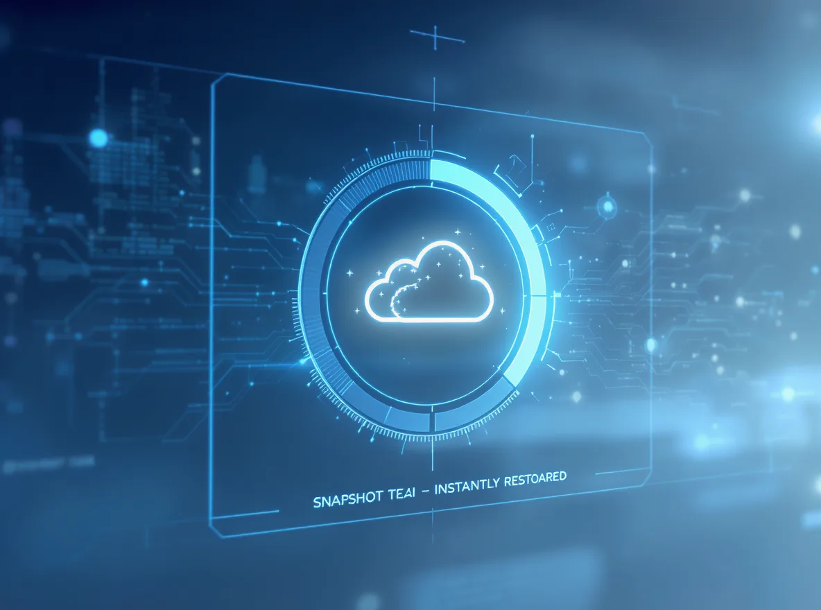 Artımlı Anlık Görüntü: Anında Geri Yükleme