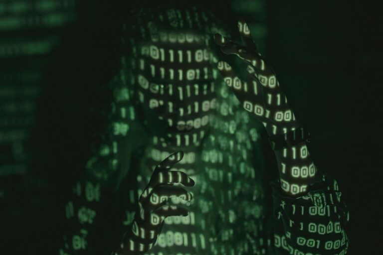 Yapay zeka ve kodlama temasinda binary kod projeksiyonu