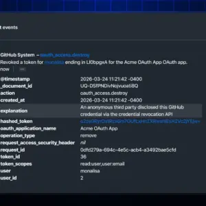 GitHub Credential Revocation API ile Sızıntılara Anında Fren: Yeni Destekler ve Gerçek Hayat Senaryoları
