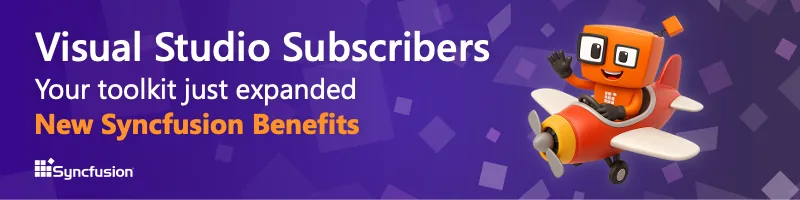 Visual Studio Aboneliğinde Gizli Güç: Syncfusion’ı Kaçırmayın