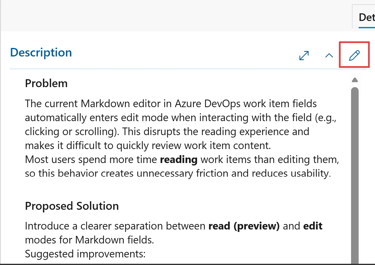 Azure Boards’ta Markdown Düzenleyici Neden Daha Sakin Oldu?