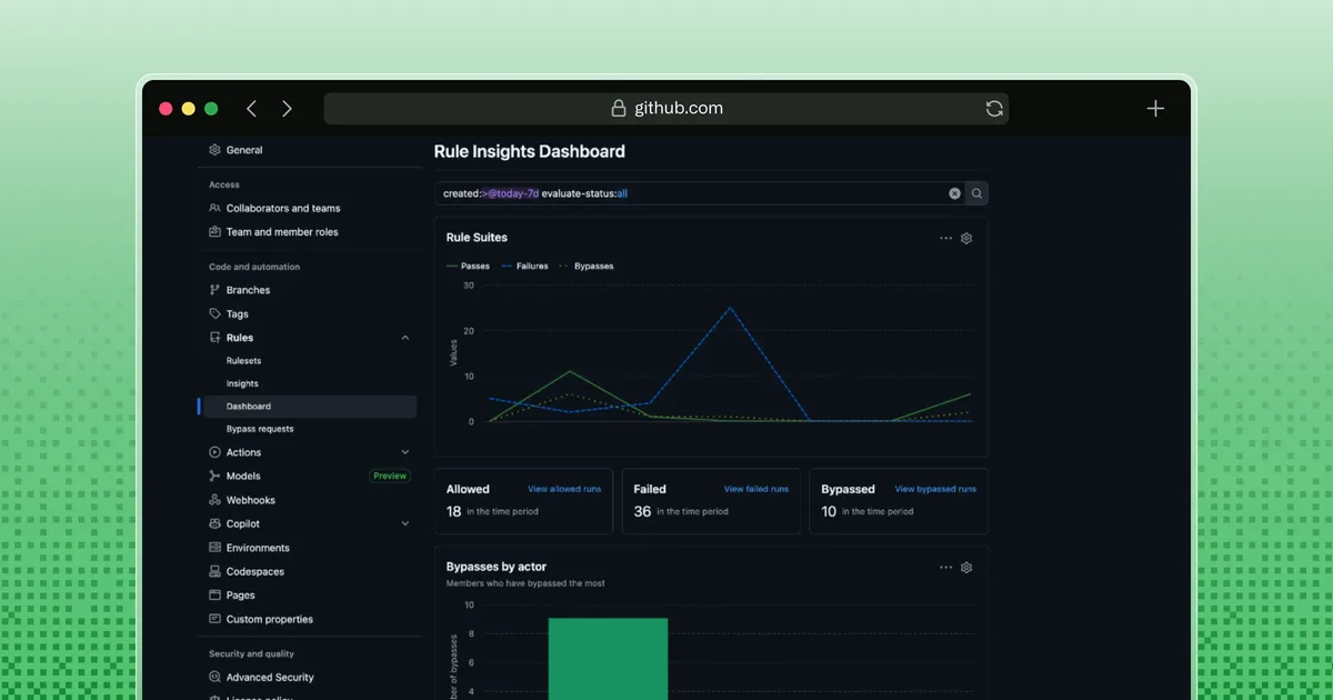 GitHub Rule Insights Dashboard: Kural Yönetimi Kolaylaştı – Aşkın KILIÇ