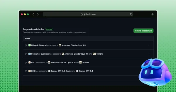 GitHub Copilot Model Yönetiminde Yeni Dönem: Kuralları İnce Ayarla