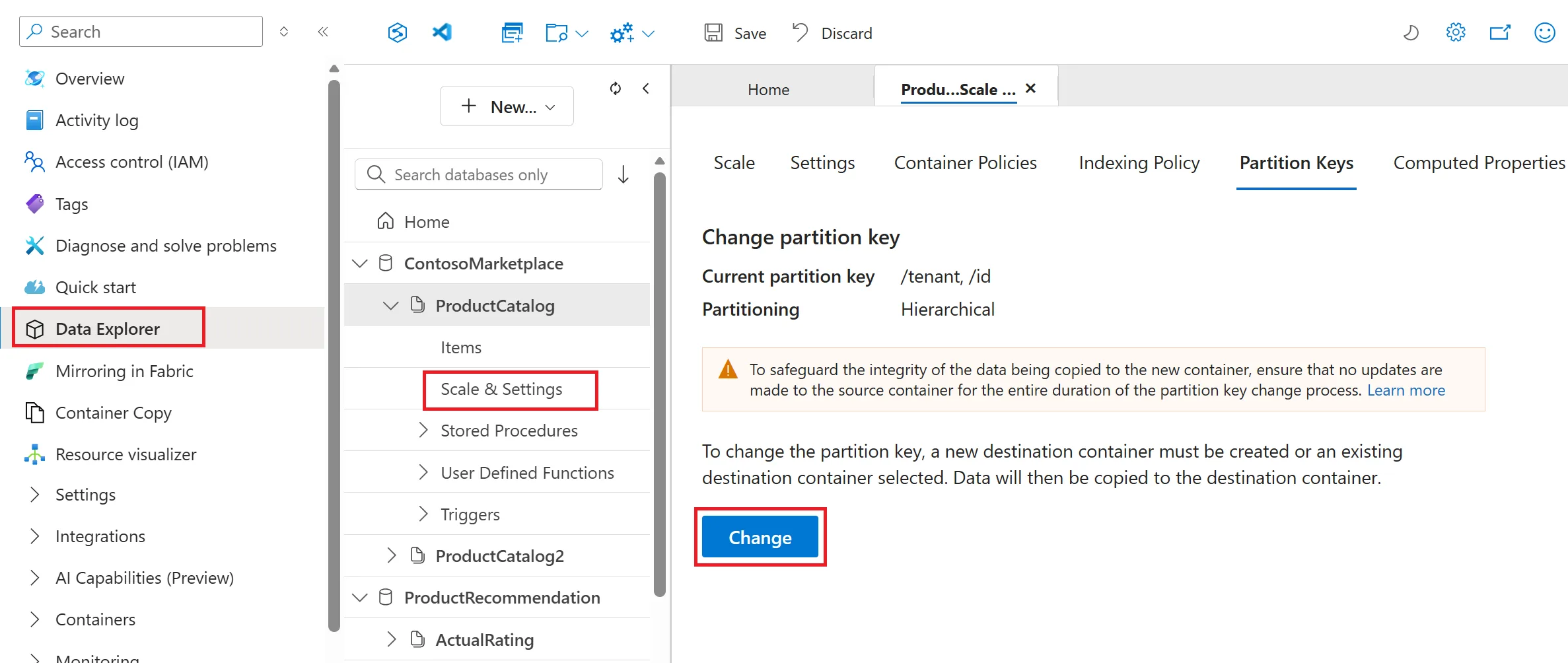 Azure Cosmos DB’de Partition Key Değiştirmek: Artık Daha Az Acı Veriyor