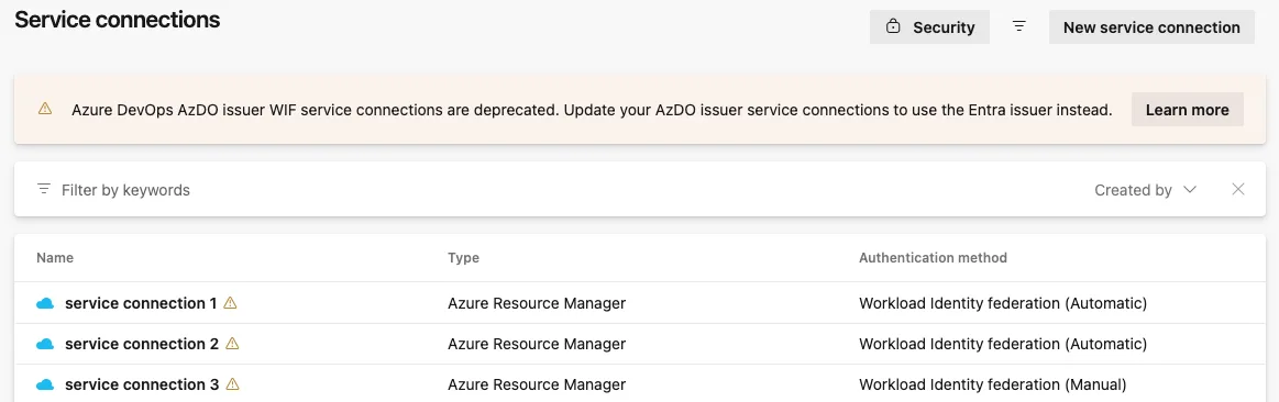 Azure DevOps Issuer Emekliye Ayrılıyor: WIF Geçişi Şart
