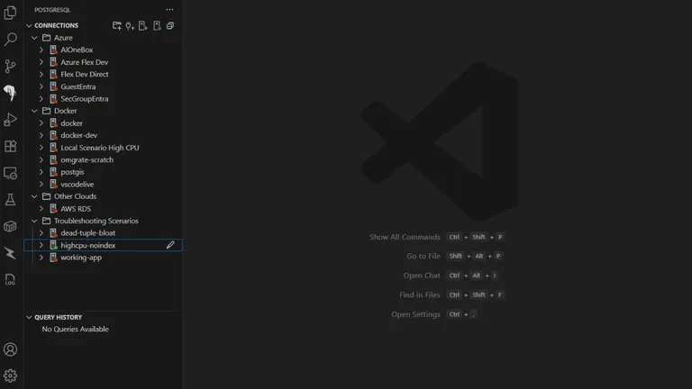 VS Code'da PostgreSQL Performans Ayarı: Artık Tek Ekran