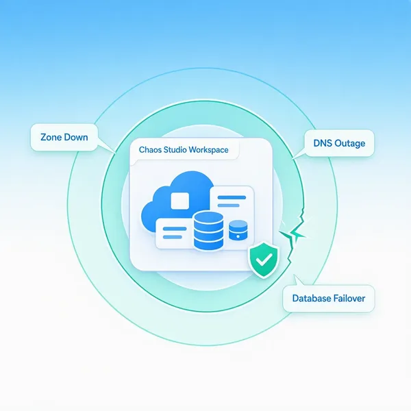 Azure Chaos Studio Workspaces ile Dayanıklılık Testi