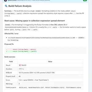 Binlog MCP Server: CI'da Otomatik Build Analizi Devri
