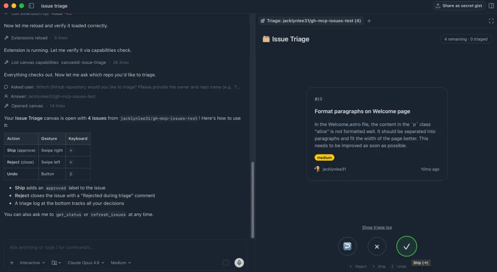 GitHub Copilot Canvas ile Etkileşimli Deneyimler