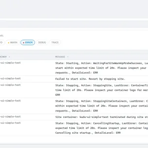 Kudu'da Log Görüntüleme: Linux App Service için Yeni Sayfa