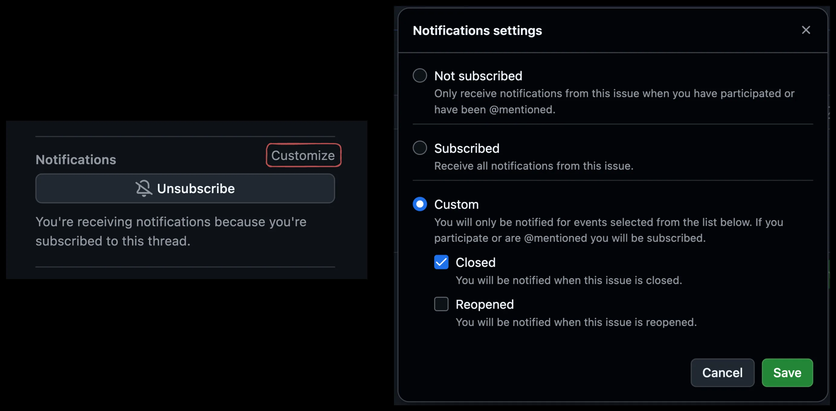 GitHub Özel Thread Aboneliği Kaldırılıyor