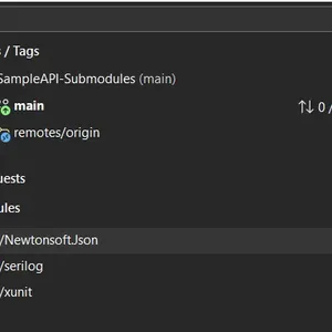 Visual Studio 18.9 ile Git Submodules Artık IDE'de