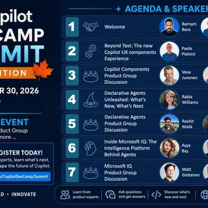 Copilot Dev Camp Summit: Ücretsiz Çevrimiçi Oturumlar