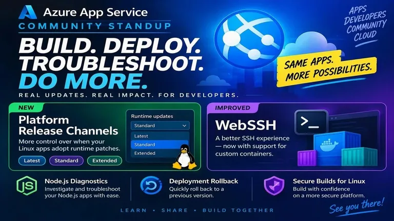 Azure App Service'te Runtime Patch Kontrolü ve WebSSH