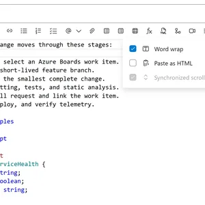 Azure DevOps Wiki Editörü Monaco ile Çalışıyor