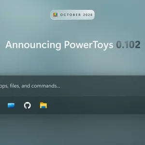 PowerToys 0.102: Yeni Fare Araçları ve CLI Desteği