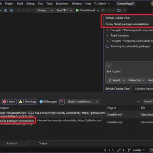 Visual Studio BYOM: Kendi Modelinizle Agent Modu